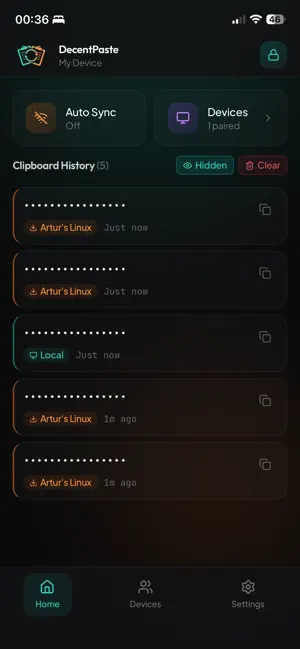 DecentPaste screenshot 4