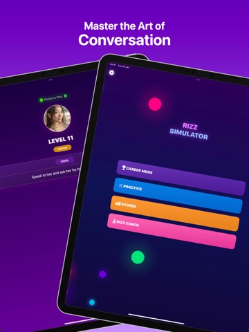 Rizz Simulator iPad screenshot