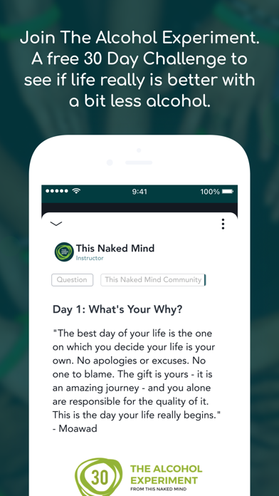 This Naked Mind Companion App Screenshot