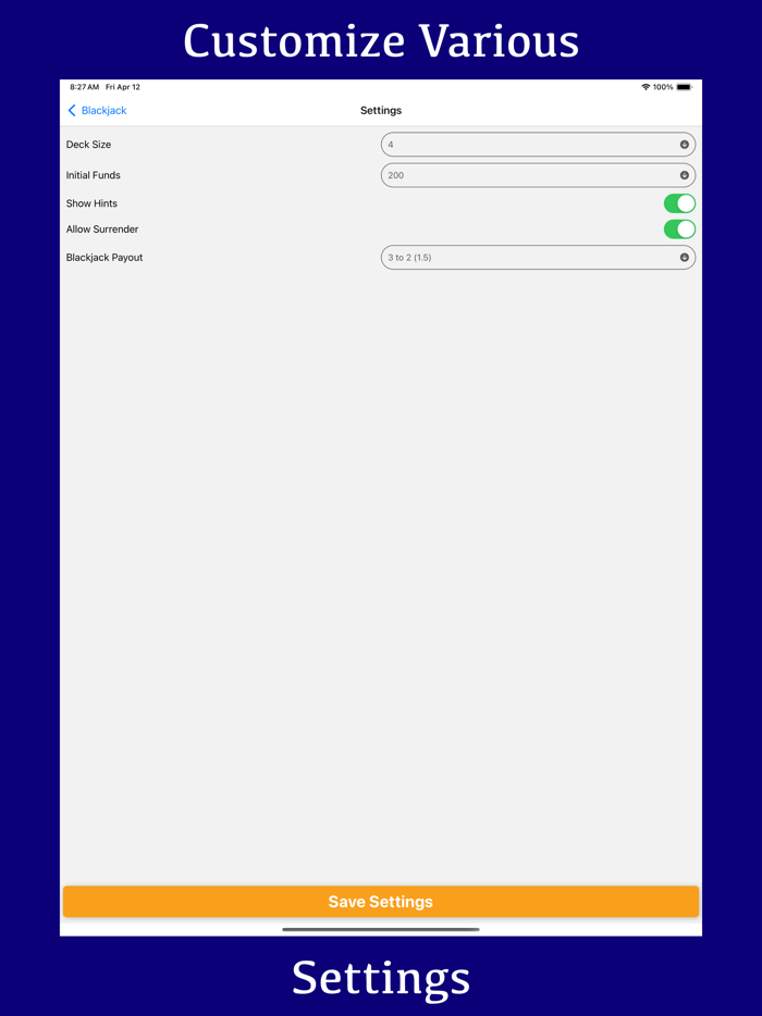 Blackjack Strategy Training