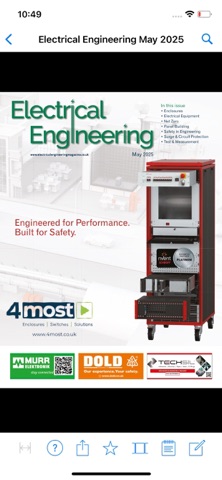 Electrical Engineering Mag iPhone screenshot