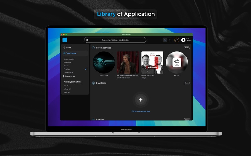 App screenshot