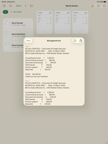 Katip - Doc Scanner iPad screenshot