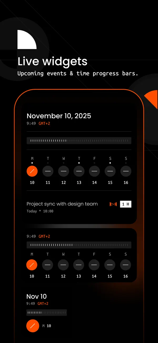 #5. Time & Date (iOS) Von: Cristian Radu