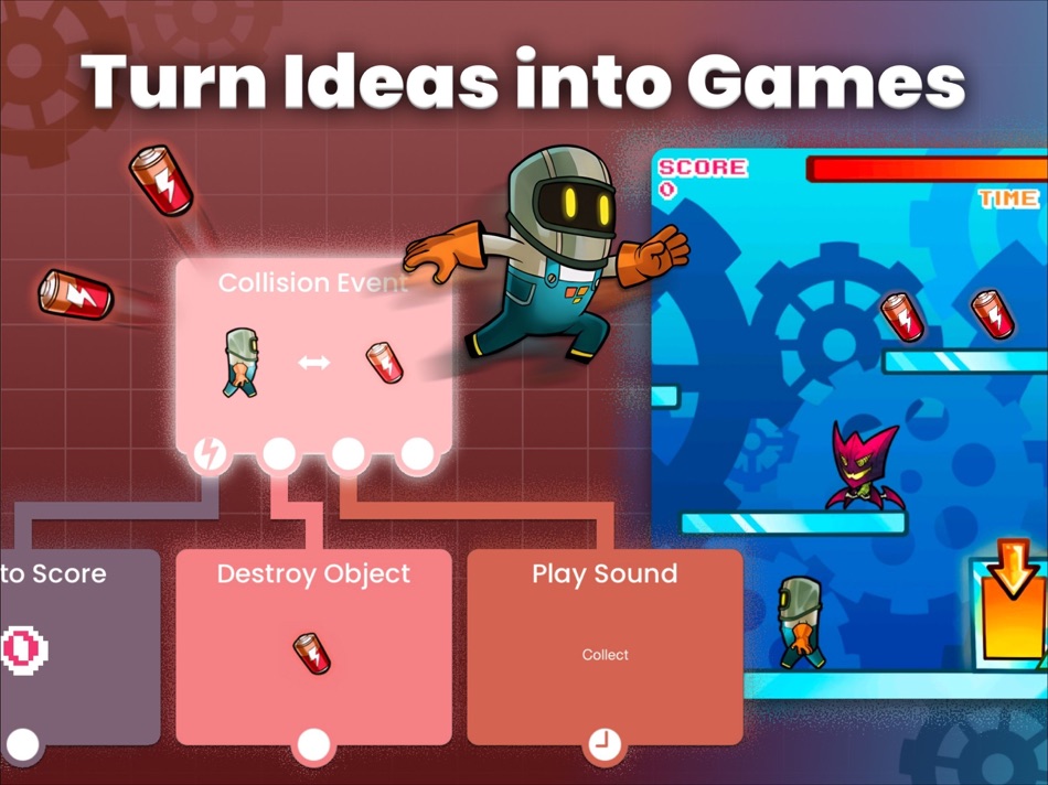 #1. hyperPad iPad Game Maker (iOS) Bởi: UntitledD