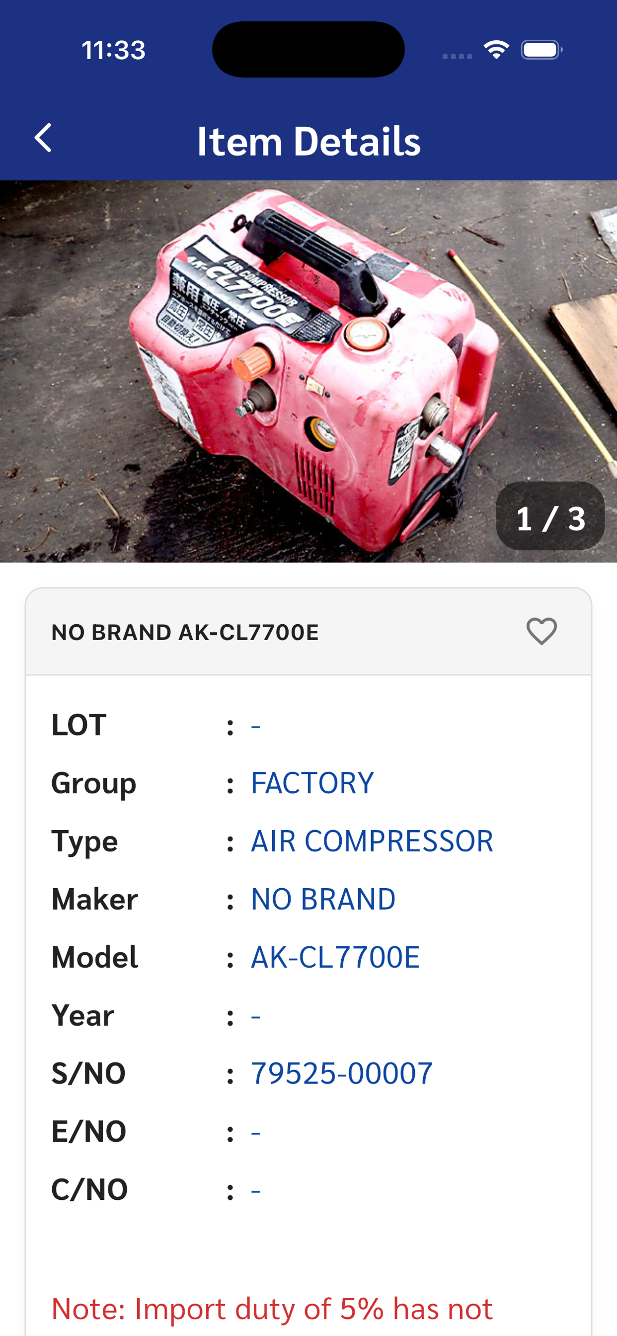 JSSR LiveBid screenshot 9