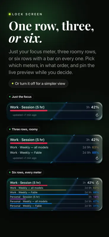 Runlow: AI Usage Meter screenshot 5 of 10