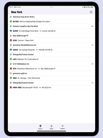Transit: offline schedules ipad screenshot 2