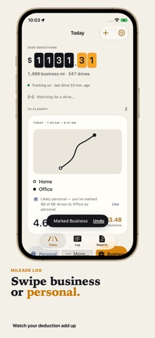 Mileage Tracker & Trip Log screenshot 2