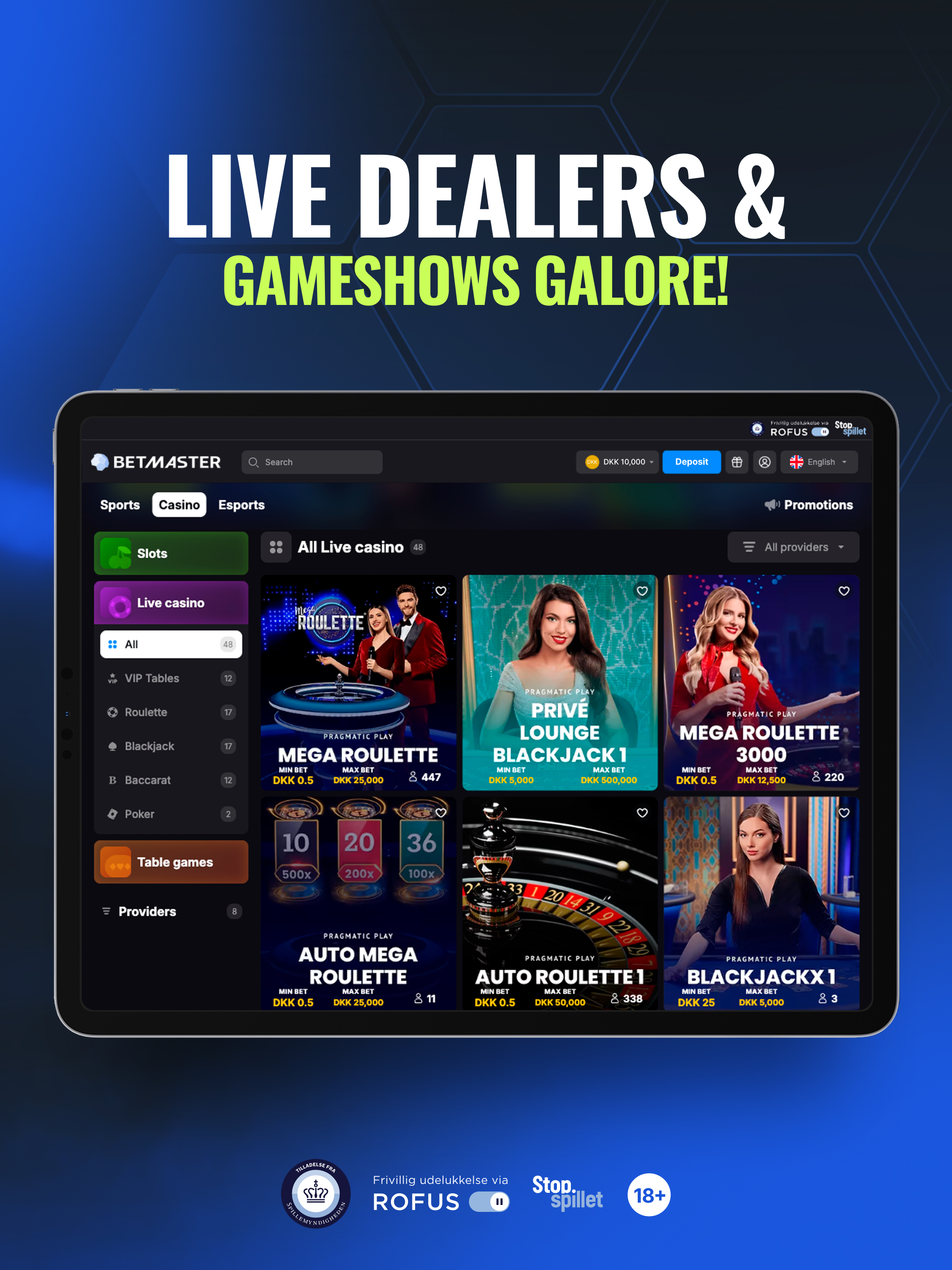 Betmaster: Online Casino screenshot 10