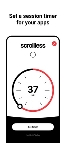 Scrollless - Screen Time Block Screenshot 1 of 6