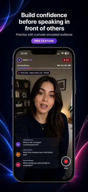 Take One: On-Camera Confidence screenshot 1