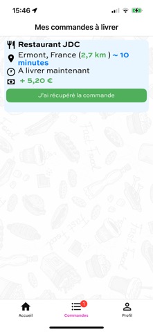 InstanEat Deliver screenshot