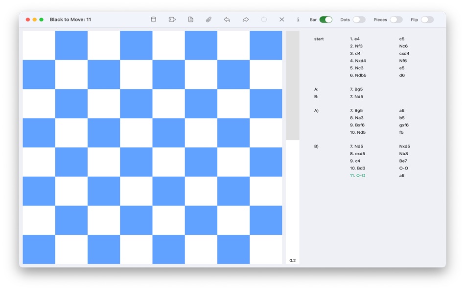 #4. Chessbits (macOS) Podle: David Sybert