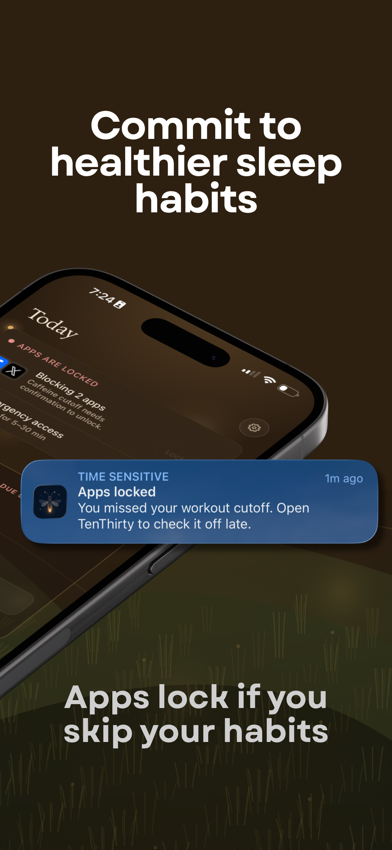 TenThirty: Sleep App Blocker screenshot 2