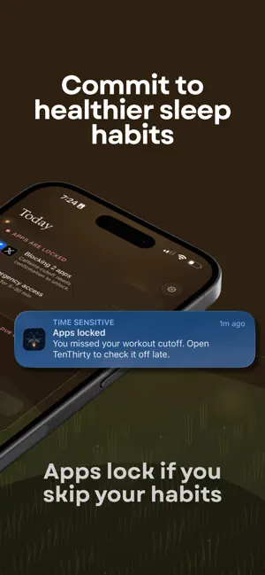 TenThirty: Sleep App Blocker screenshot 2