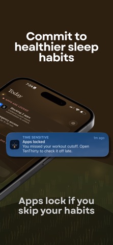 TenThirty: Sleep App Blocker Screenshot 2 of 4