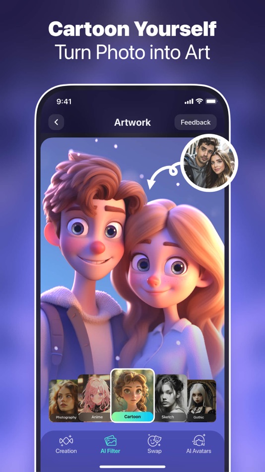 #4. AI Art Generator: Photo, Draw (iOS) 来自: COOL SUMMER LIMITED