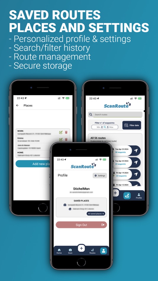 #5. ScanRoute - Plan & Optimize (iOS) Podle: Stef Wauters