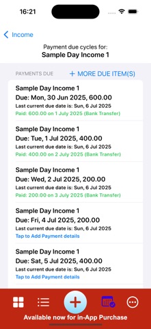 Bill Reminder Pay Promptly Pro screenshot