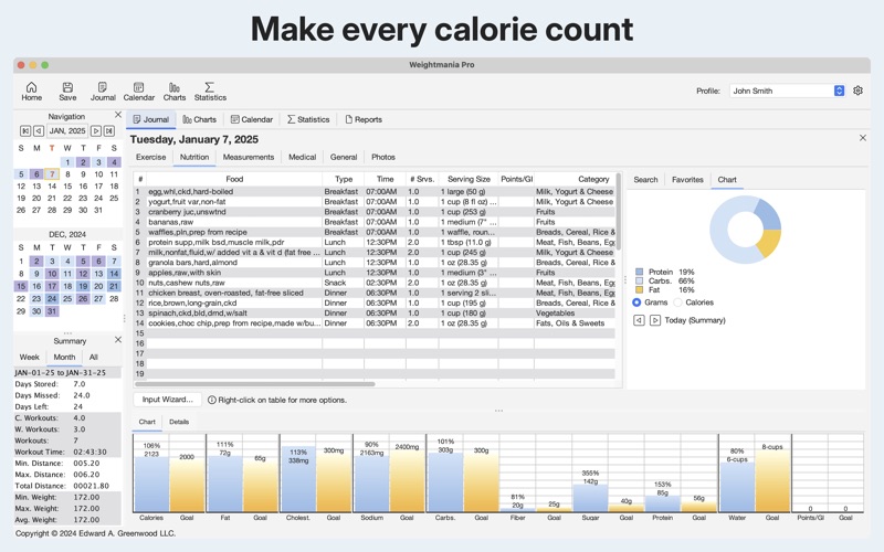 Weightmania Pro screenshot