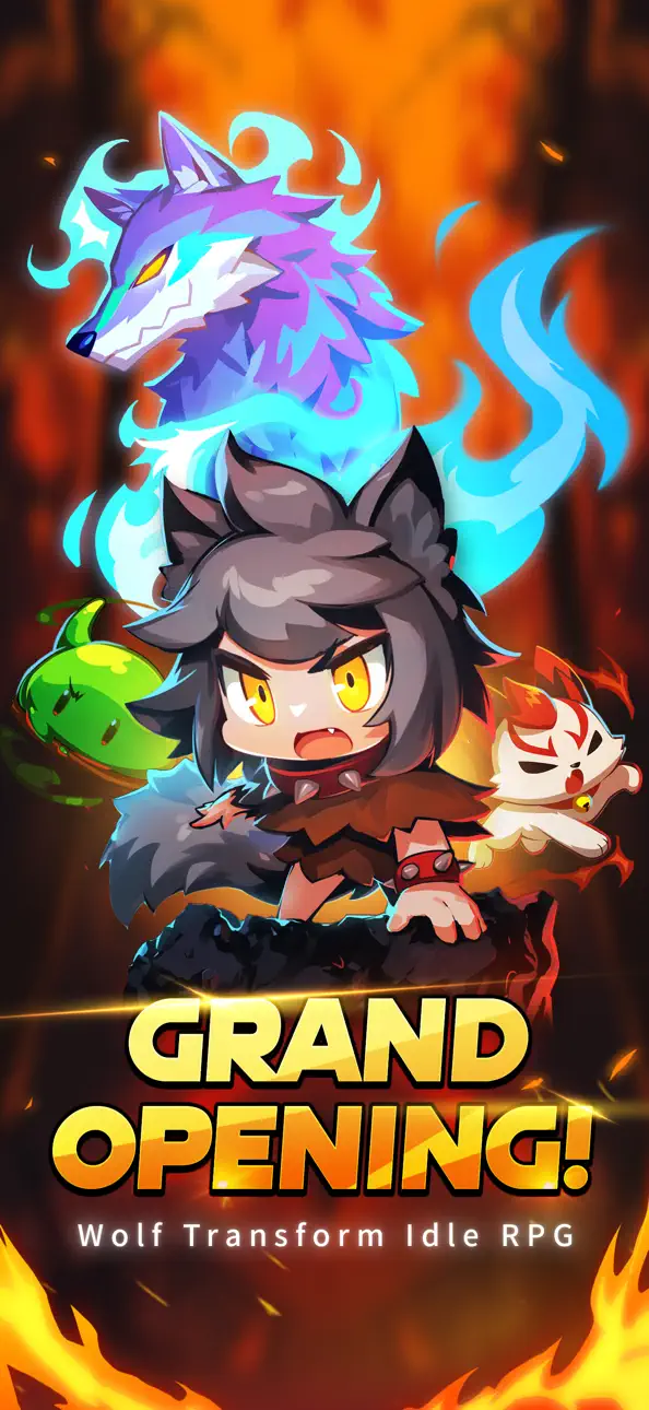 Go Go Wolf! iOS Mod IPA screenshot 1 - iOS game interface
