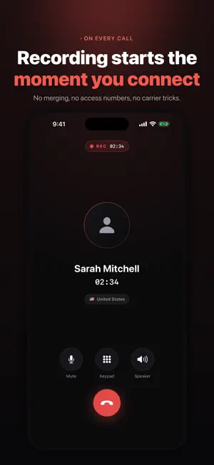 Auto Call Recorder: Calls screenshot 3