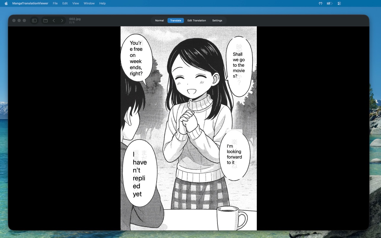 AI Manga Translator Preview