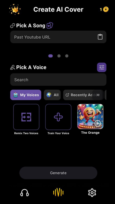 AI Vocal Screenshot
