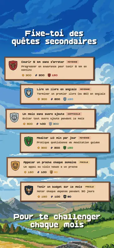 Pixelio - Habit tracker RPG screenshot 4 of 8