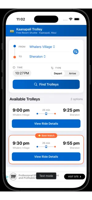 Maui Trolley screenshot 2