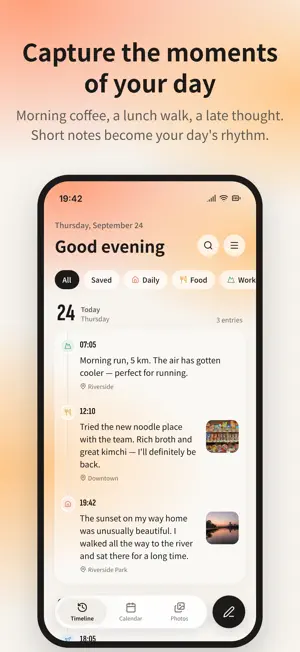 Daybeats: Daily Journal screenshot 1