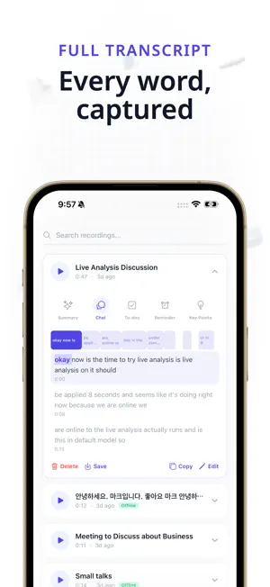notesaid: AI Voice Note Taker screenshot 4