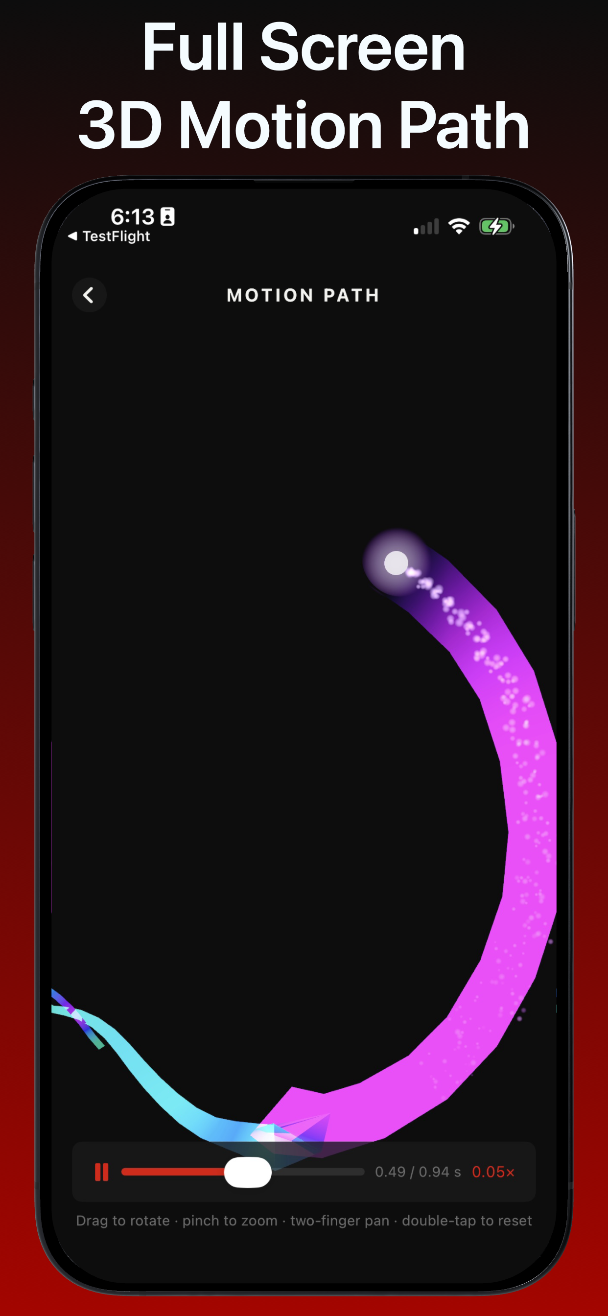 Arm Speed Motion Analyzer screenshot 8