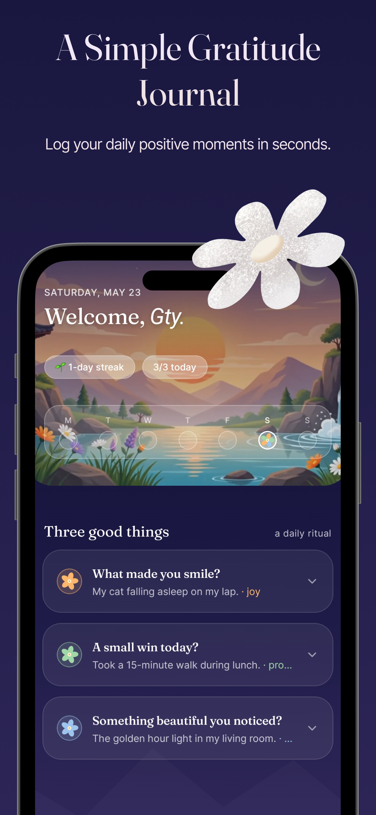 Bloom - Three Good Things screenshot 2