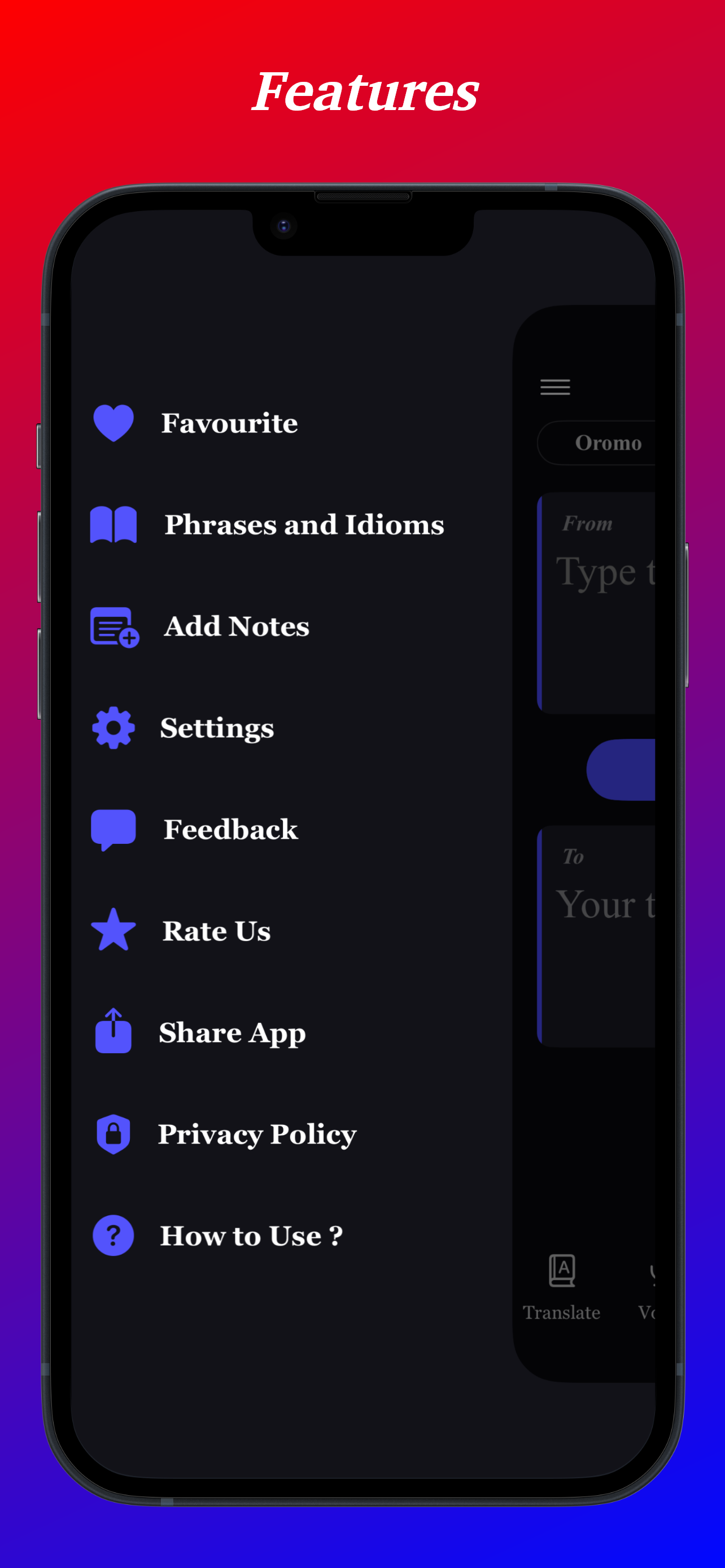 Oromo Translator App
