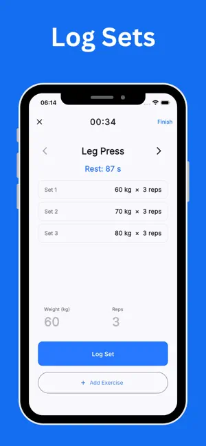 Simple Workout Tracker: Gym screenshot 3