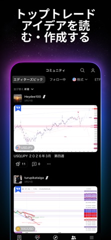 TradingView: FX、株価 チャート・ビットコイン のスクリーンショット