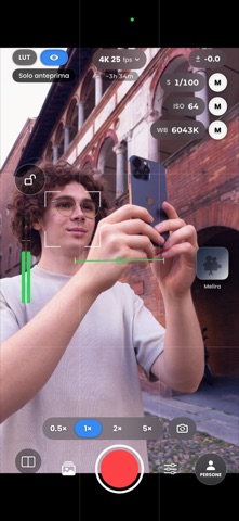 E-Log - Log Camera & LUTs iPhone screenshot 1