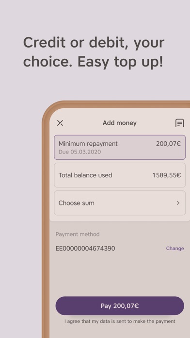 Inbank Pay - app & card Screenshot
