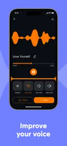 Voice Changer: Magic AutoTune screenshot #2 for iPhone