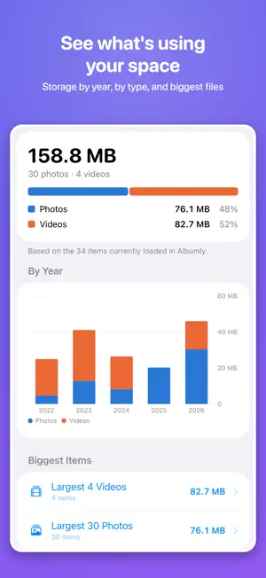 Albumly - Sort & Clean Photos screenshot 2