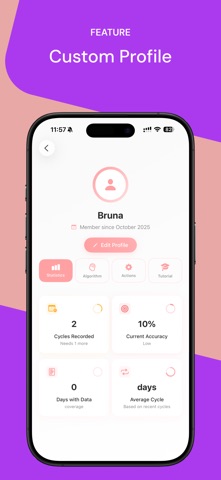 Luna: Period & Cycle Tracker Screenshot 4 of 4