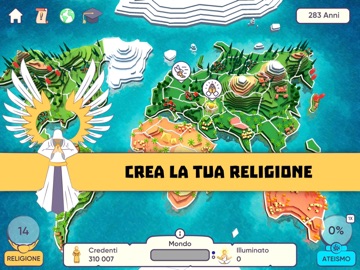 Religion inc. simula di Dio App Store preview screenshot 7