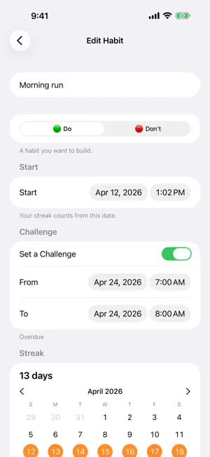 Streaks_Timer screenshot 2