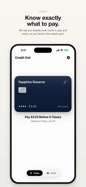 Credit Owl screenshot 1