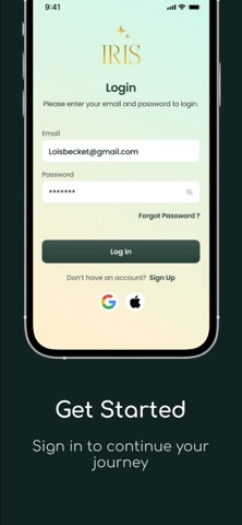 Iris AI-Journaling screenshot