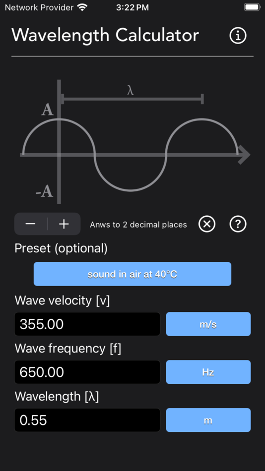 #8. Wavelength Calculator (iOS) 由: Nitrio