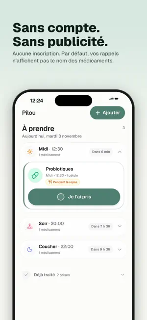 Pilou : Pilulier & ordonnance screenshot 4