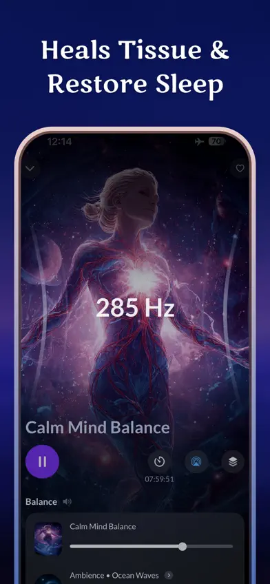 Healing Frequency Sleep Sounds screenshot 5